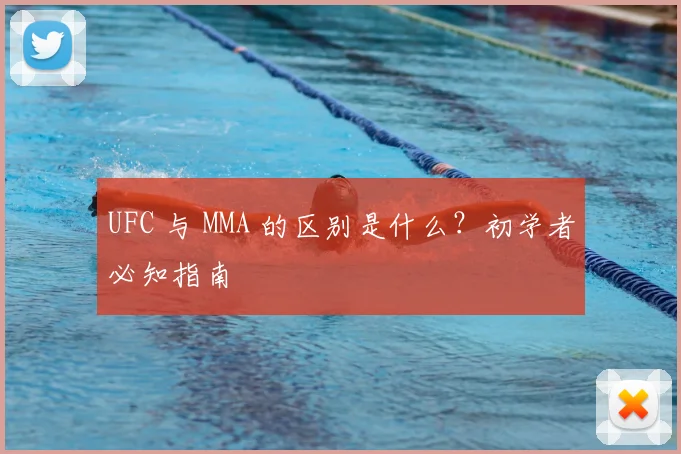 UFC 与 MMA 的区别是什么？初学者必知指南